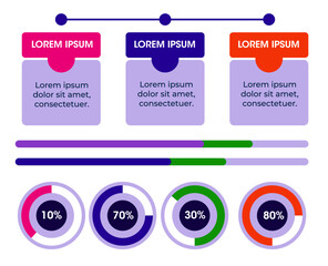 Naklejka premium graphic charts