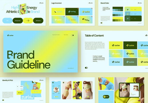 Modern Brand Guidelines Presentation Template