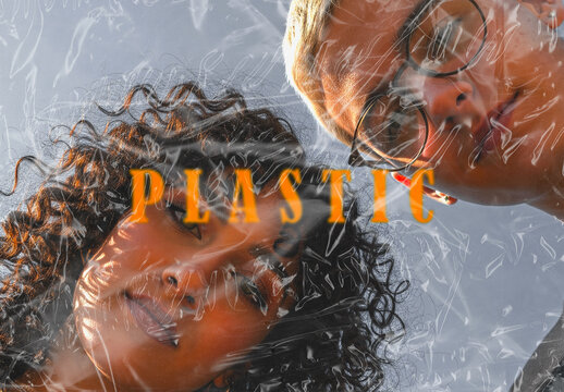 Plastic Overlay Photo Effect