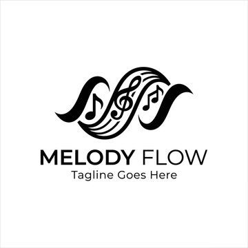 Dynamic motion design depicting rhythm, audio flow, and creative media entertainment.