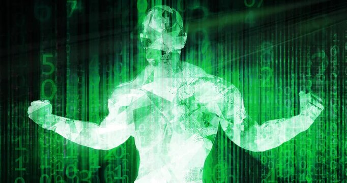 Security System with Intelligent AI Man Guard