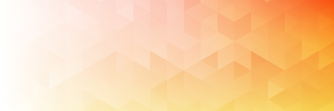 Hex texture.Orange hexagon pattern, abstract chemistry and biotech technology science vector hexagonal modern paper cut geometry background.