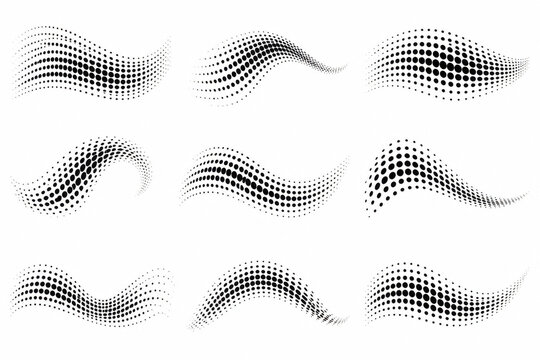 Set of hand drawn ink scribble brush strokes and abstract textures