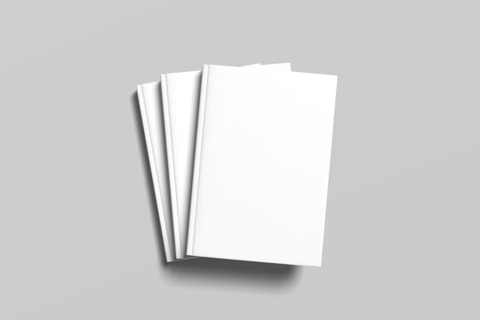 Professional Hardcover Book Blank Mockup