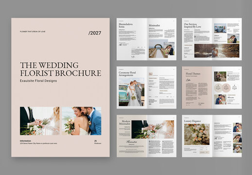 Wedding Venue Brochure Template