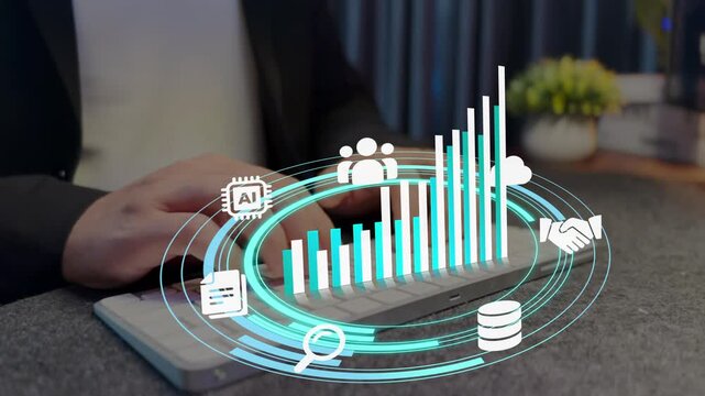 Business data analysis. Automated BI and KPI visualization solution. Data driven decision making.