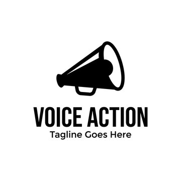 Bold bullhorn illustration representing communication, advertising, and speaking out for vocal brands.