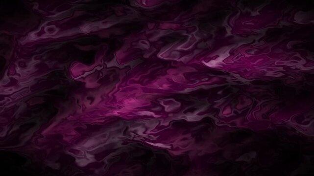 Vibrant Deep Purple and Magenta Abstract Fluid Swirls Motion Background