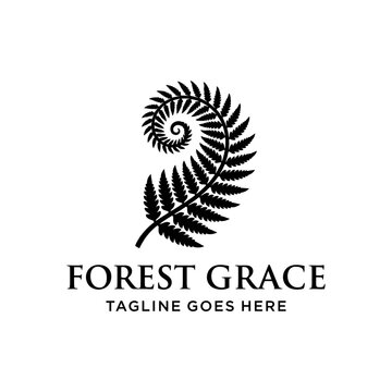 Botanical emblem representing natural growth, elegance, and forest serenity.