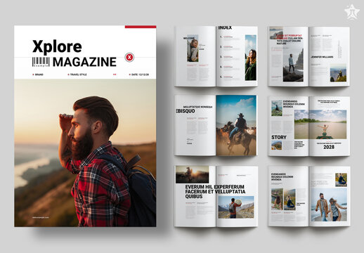 Travel Magazine Template