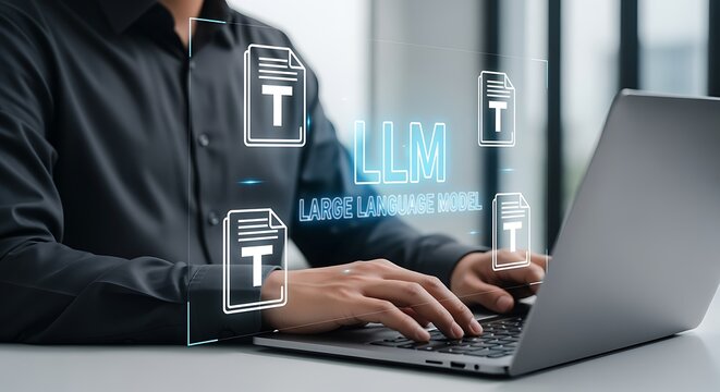 Technology Professional Using Llm Concept for Data Processing