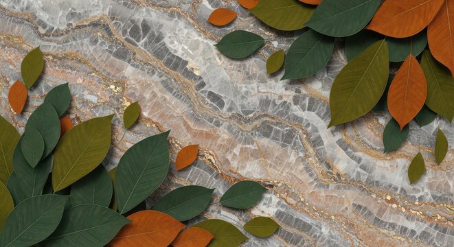 Close-up of colorful layered stones on natural surface. Textured background for design projects and nature themes.