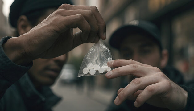 Illegal Drug Exchange in Urban Setting