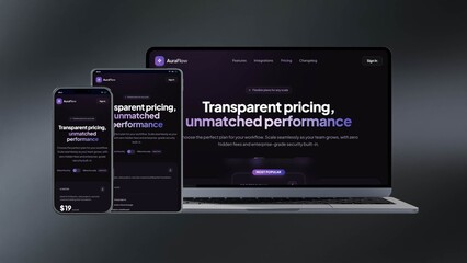 Multi Device App Promo Mockup