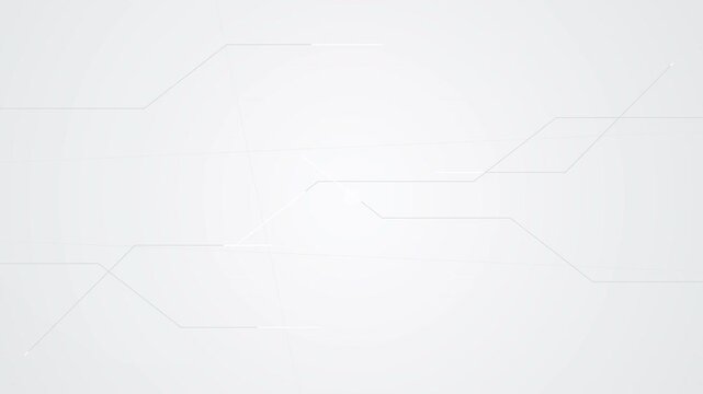 Abstract motion graphic loop with geometric lines and soft texture on light grey background