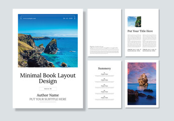 Minimal Book Layout Design