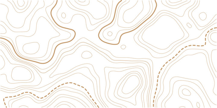 Topographic map background geographic line map with elevation assignments. Modern design with White background with topographic wavy pattern design.