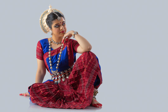 Odissi dancer striking a pose