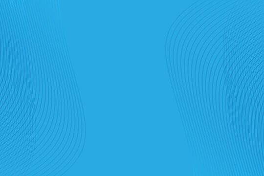 Abstract blue gradient background with wavy lines.
