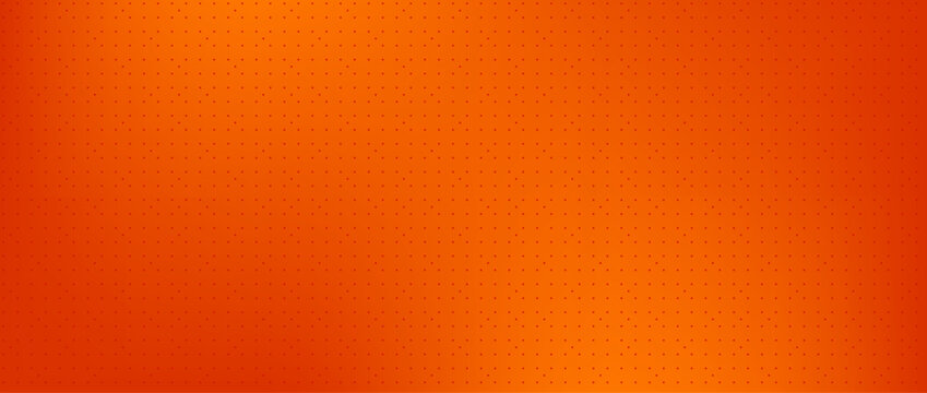 Dots halftone orange color pattern gradient texture with technology digital background. Dots pop art comics .Moderm simple with amazing dots art. Eps10