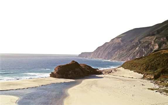 California Coastline. Original image from Carol M. Highsmith&rsquo;s America, Library of Congress collection. Digitally enhanced by rawpixel.
