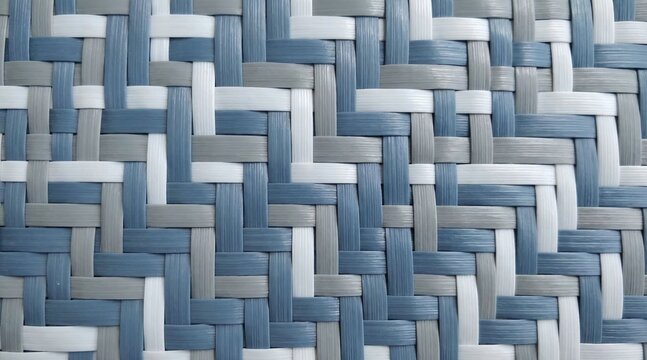 Seamless Woven nylon textile texture. Woven nylon strap texture background. Synthetic woven fabric industrial background. Polypropylene strap weaves texture close up. Nylon webbing texture surface.