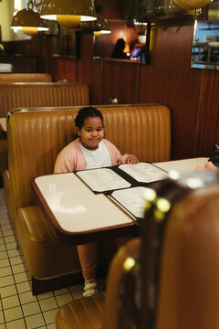 Breakfast in a Retro 1970s Diner