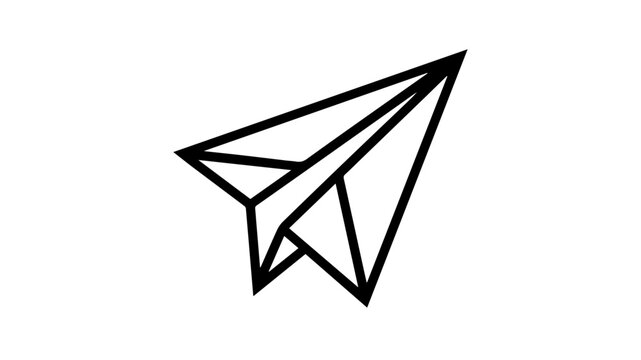 origami paper plane