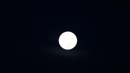 Stunning Full Moon Awe Inspiring Celestial Body © Jimmy