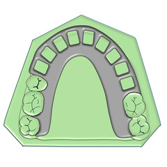 Horseshoe Major Connector Illustration © Bhuvana