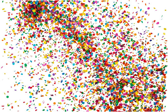 Colorful Confetti Explosion