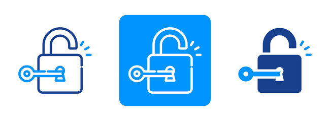 Access Icon In Dual Tone Style © Naba