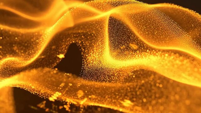 Financial Particle Universe: Digital Currency Flow in Abstract Space