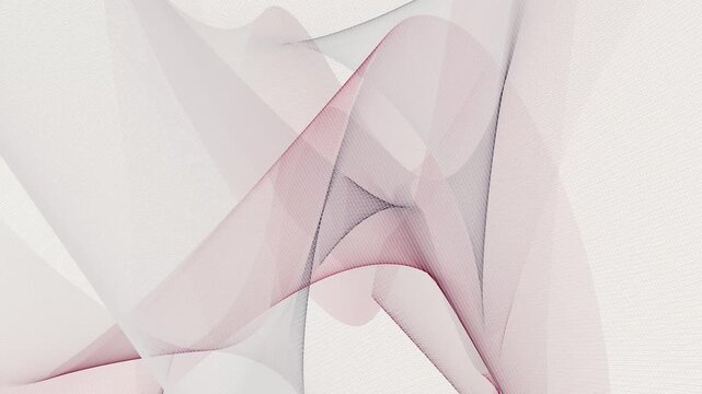 complex mathematical string art knot seamlessly rotating, offering an elegant minimal aesthetic ideal for a corporate event backdrop.