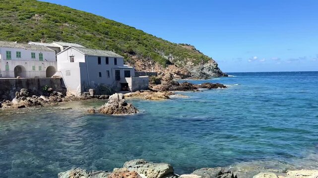 Corsica island, Tollare village, Cap Corse, France