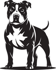 Obraz premium Cute Puppy Dog Silhouette Illustration, Black And White Puppy Icon Design, Adorable Dog Mascot Graphic, Sitting Puppy Clipart On White, Friendly Pet Dog Illustration, Domestic Puppy Animal Icon