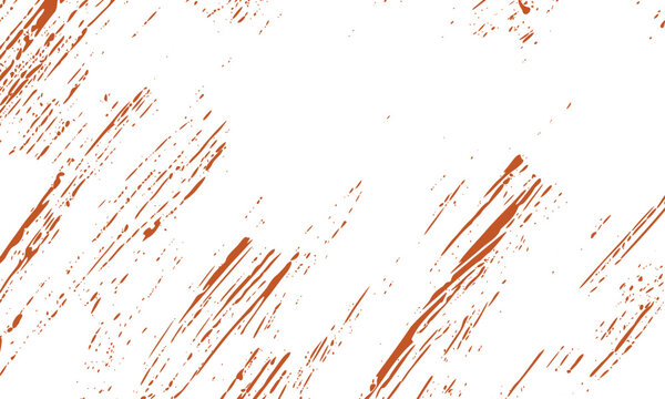 Grungy grainy brushstroke. Hand-drawn vintage, grainy banner. Rough texture of a thick red brushstroke.
