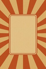Retro circus pattern with vintage mockup and copy space, suitable for background © dvoevnore