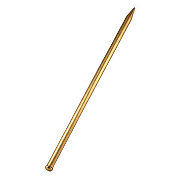Brass knitting needle, small resolution stock