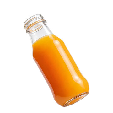 Orange juice bottle, small resolution stock