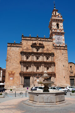 The Church of Our Lady of the Angels in Chelva, Valencia, Spain, is a remarkable example of Valencian Baroque architecture. Built between the 17th and 18th centuries