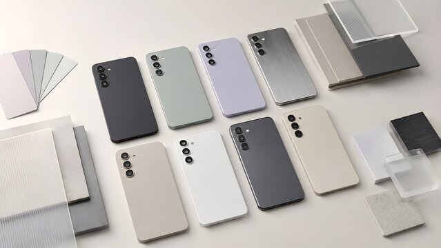 Smartphone Material and Color Design