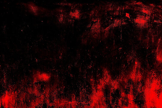horror distressed background, red fire burn grunge texture , dark black for scary halloween decoration backdrop