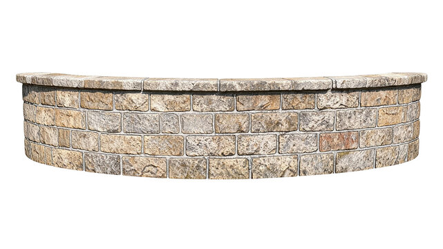 Round stone planter, small resolution assets stocks
