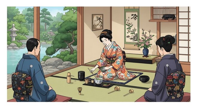 Tea Ceremony in Japan. (5)