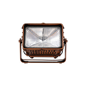 Vintage floodlight, small resolution assets stocks
