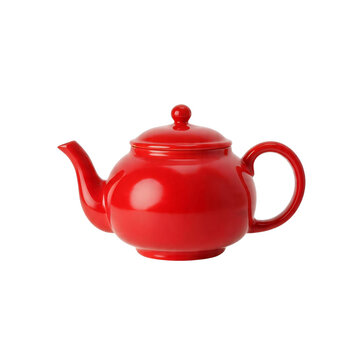 Red teapot, small resolution assets stocks
