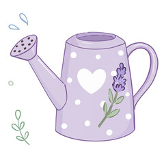 watering can with flowers © Kankanit
