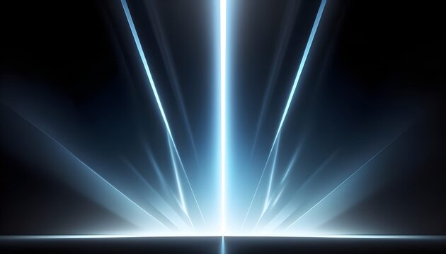 Abstract Volumetric Light Rays and Luminous Beams Background