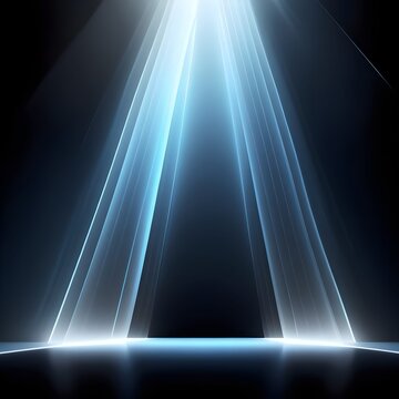 Abstract Volumetric Light Rays and Luminous Beams Background